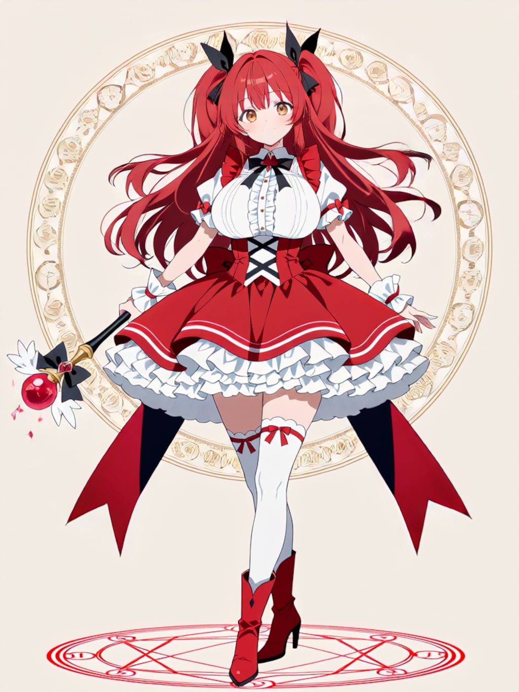 変身！魔法少女 チヒロ【パラパライラスト】