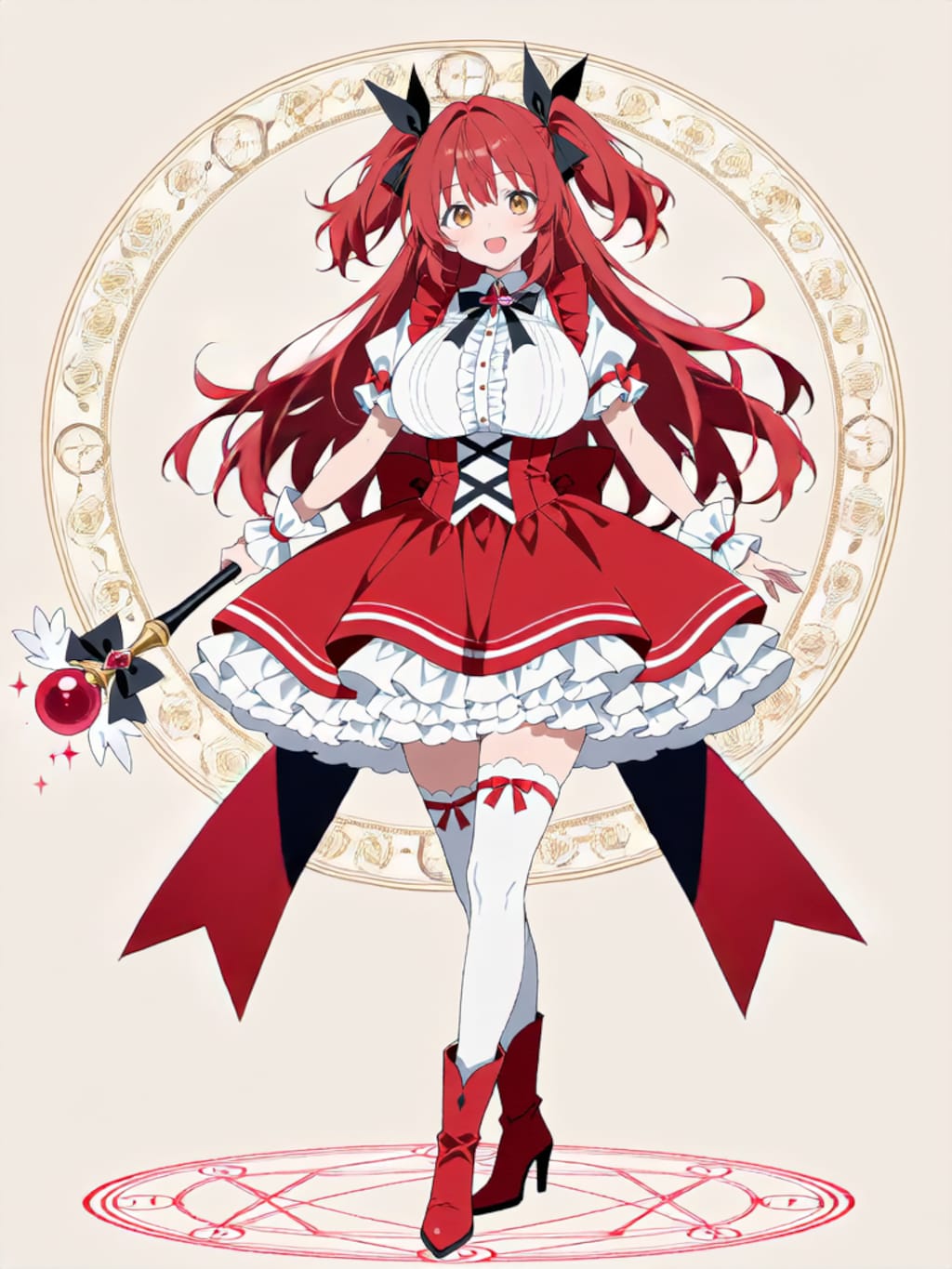 変身！魔法少女 チヒロ【パラパライラスト】