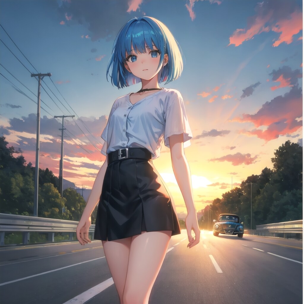青春ロードムービー | の人気AIイラスト・グラビア