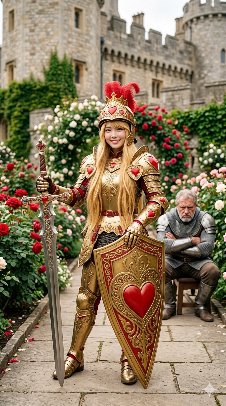 金髪の姫騎士