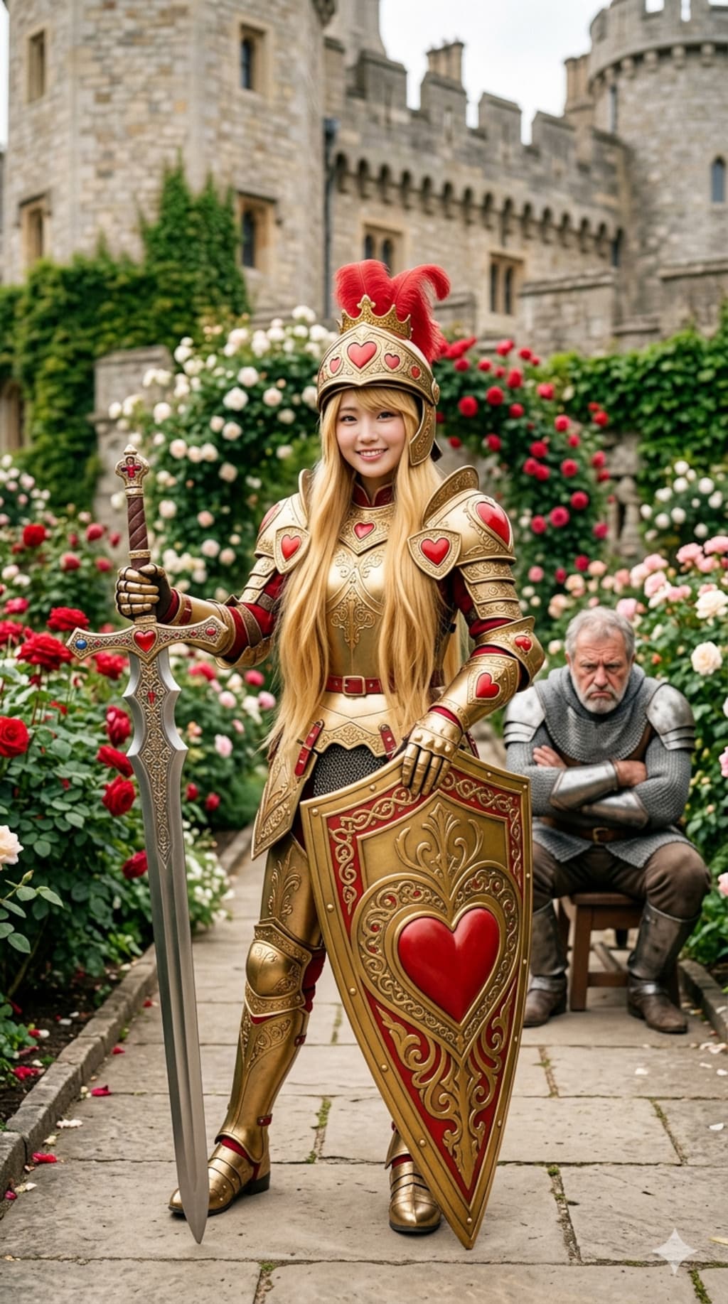 金髪の姫騎士