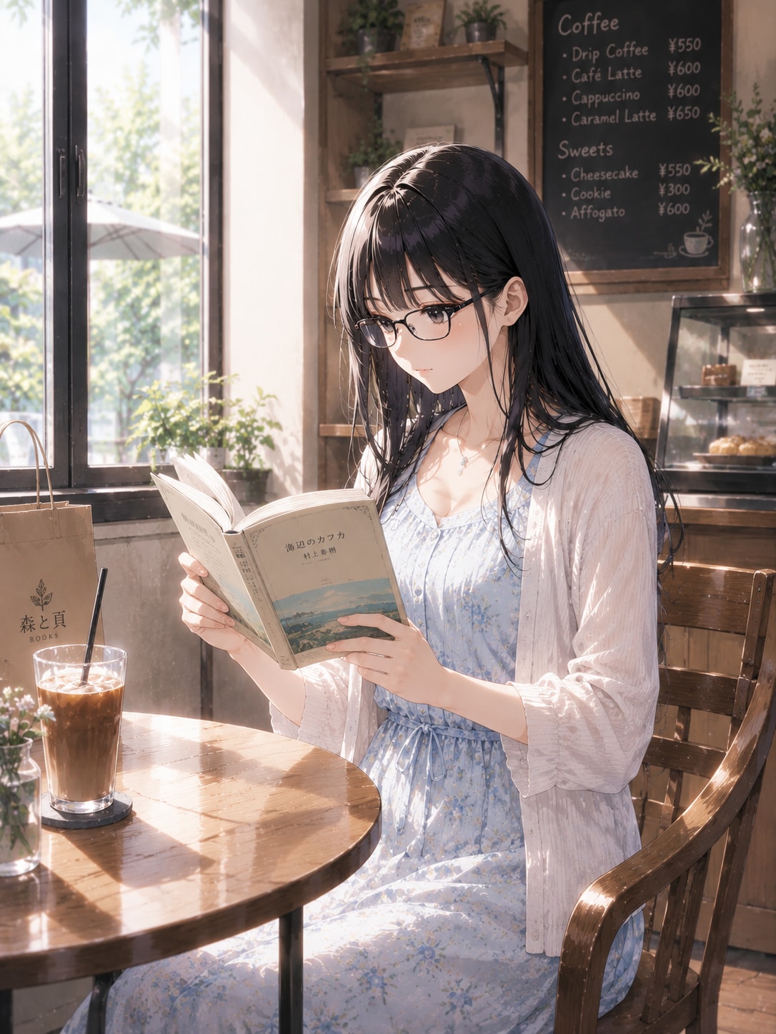 図書室にいつもいる子5