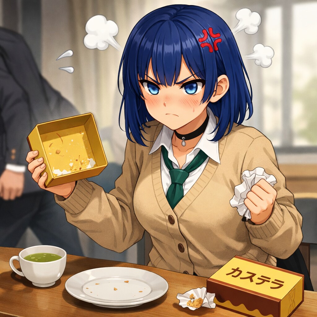 お冠……おかんむり………
