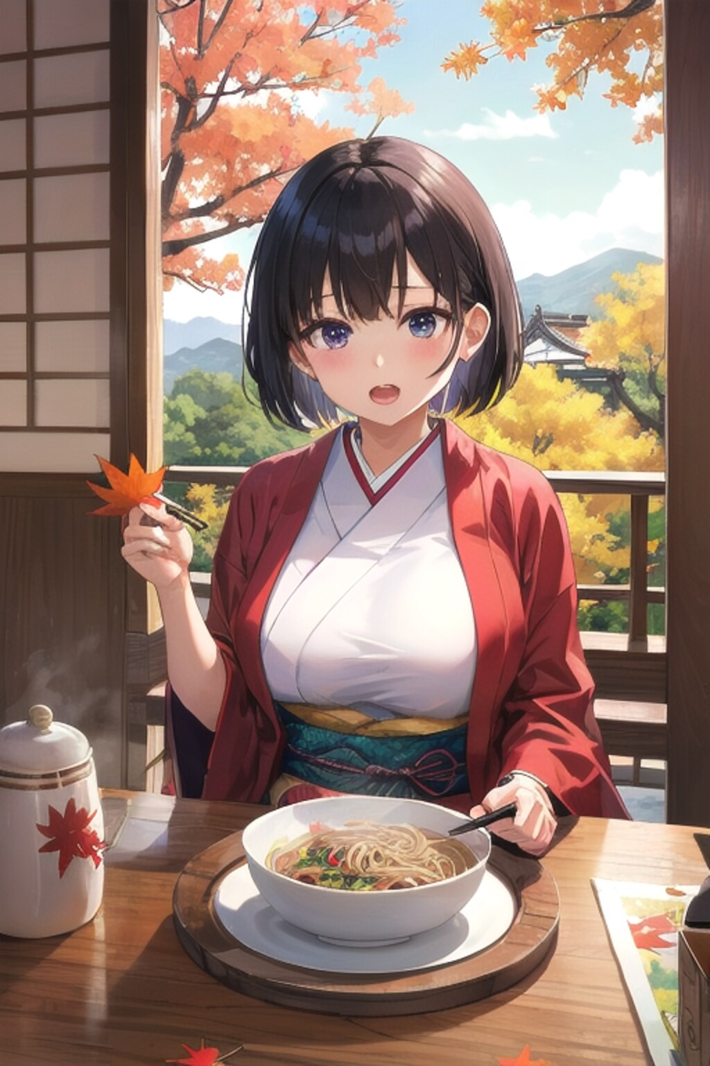 着物のお姉さん①