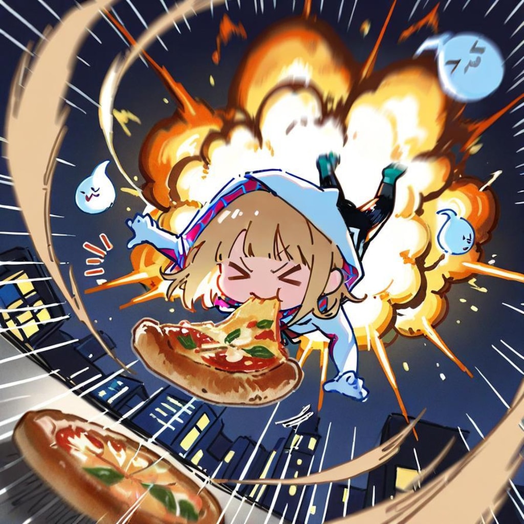 お ピ ッ ツ ァ ー グ ウ ェ ン 🍕🕷🕸