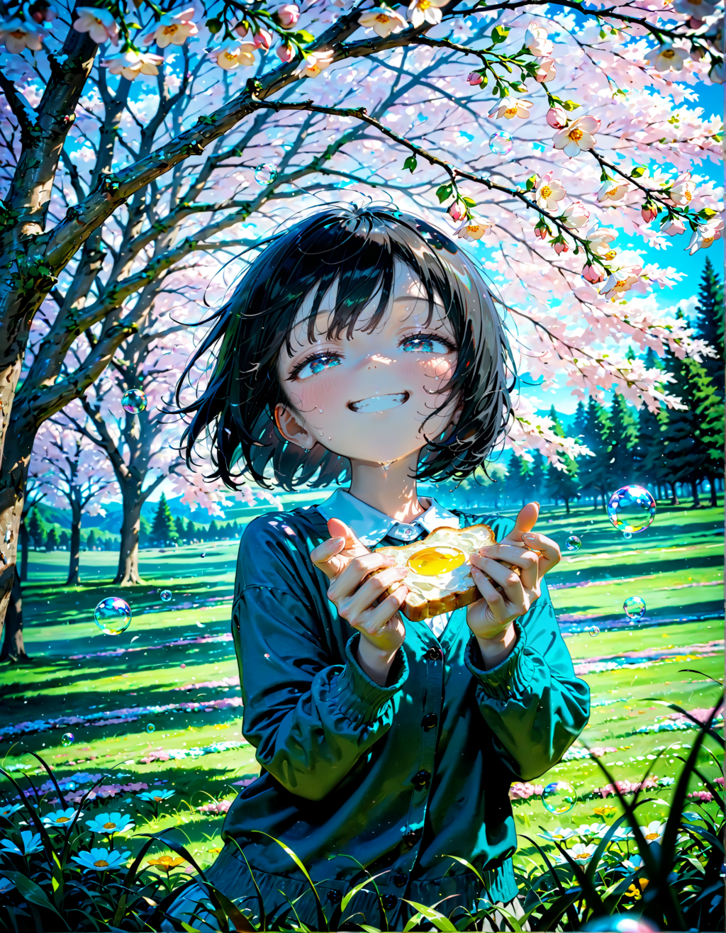 今日はシャボン（せっけん）の香りの日。高級食パン文化の日。芝の日　その４