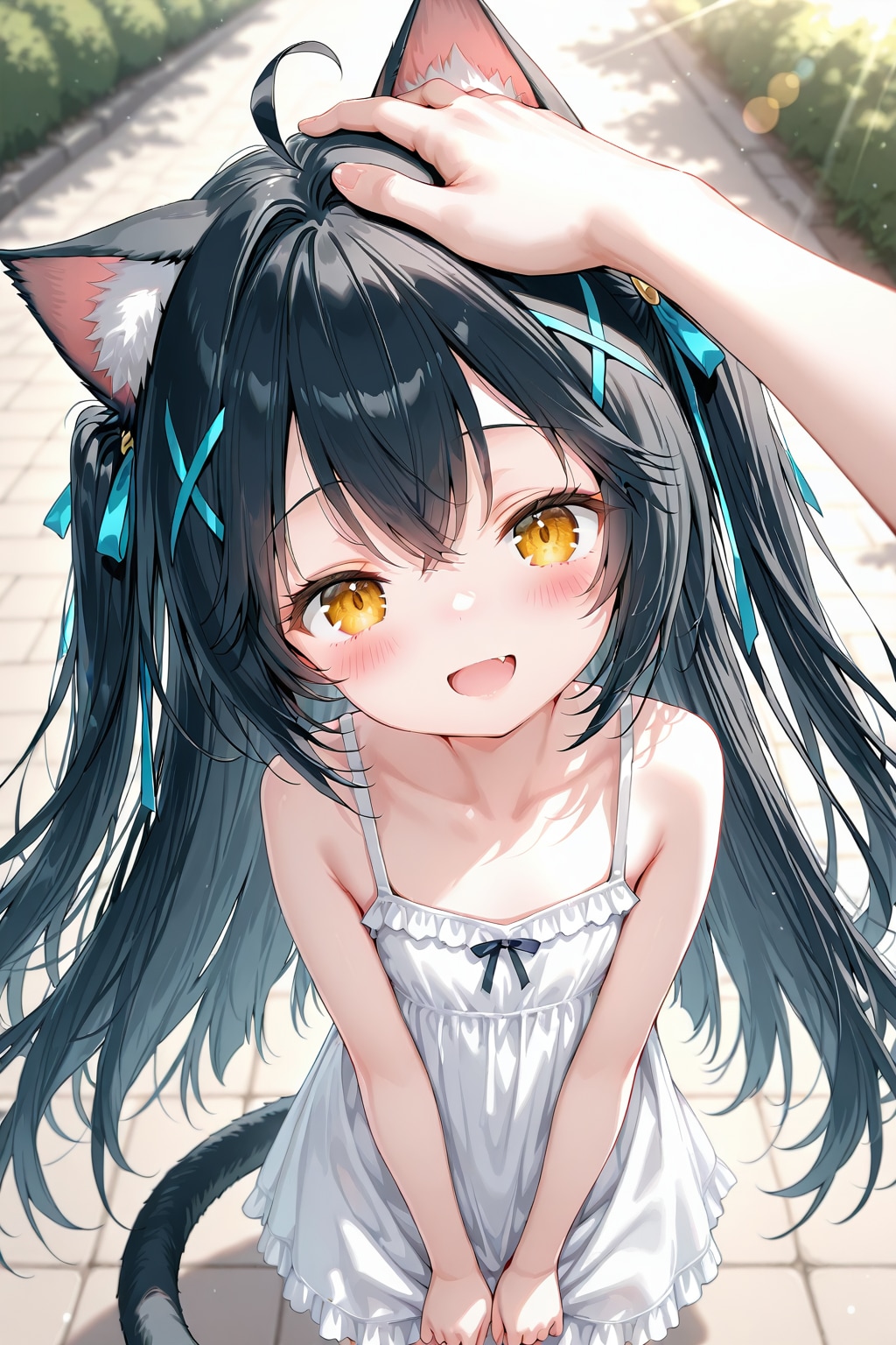 ネコミミナデナデ