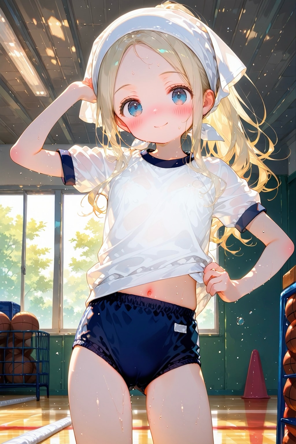 体育倉庫で二人きり【再投稿】