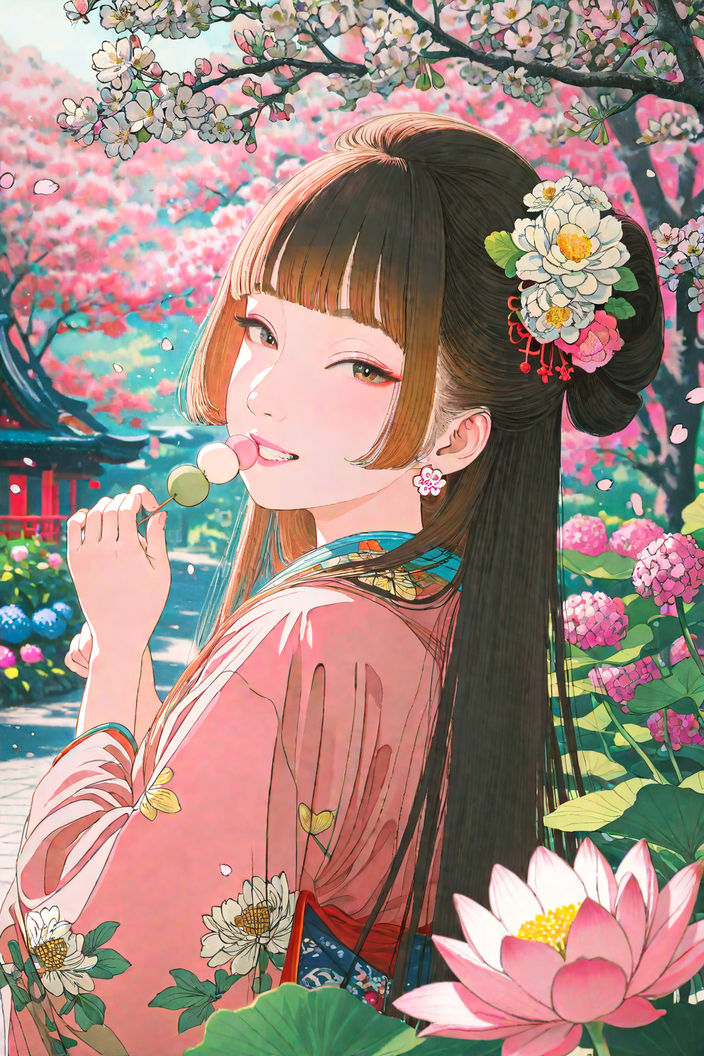 花より団子 | の人気AIイラスト・グラビア