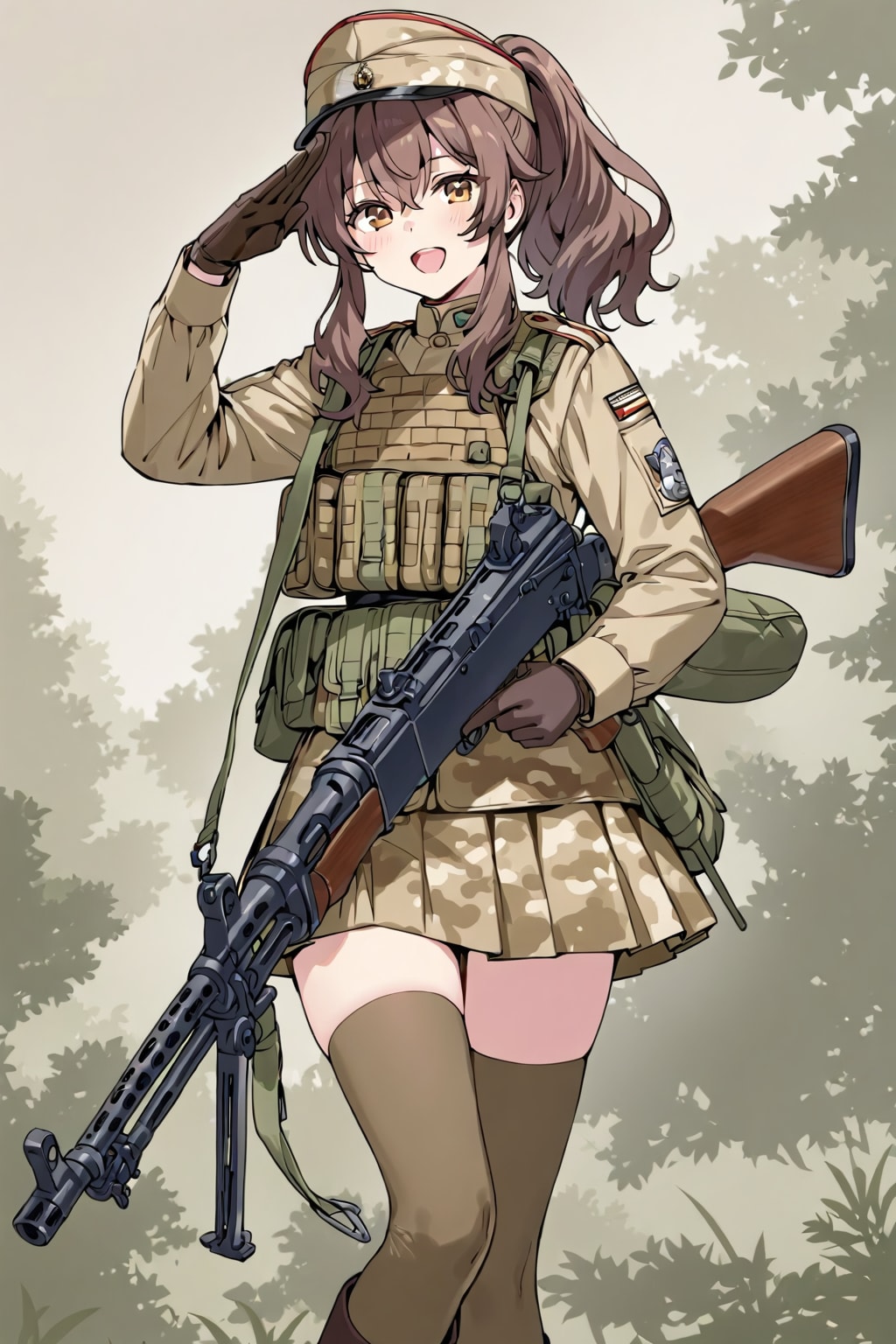 少女歩兵