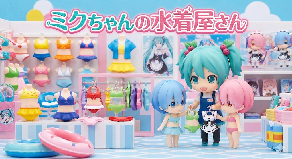 ミクちゃんの水着屋さん