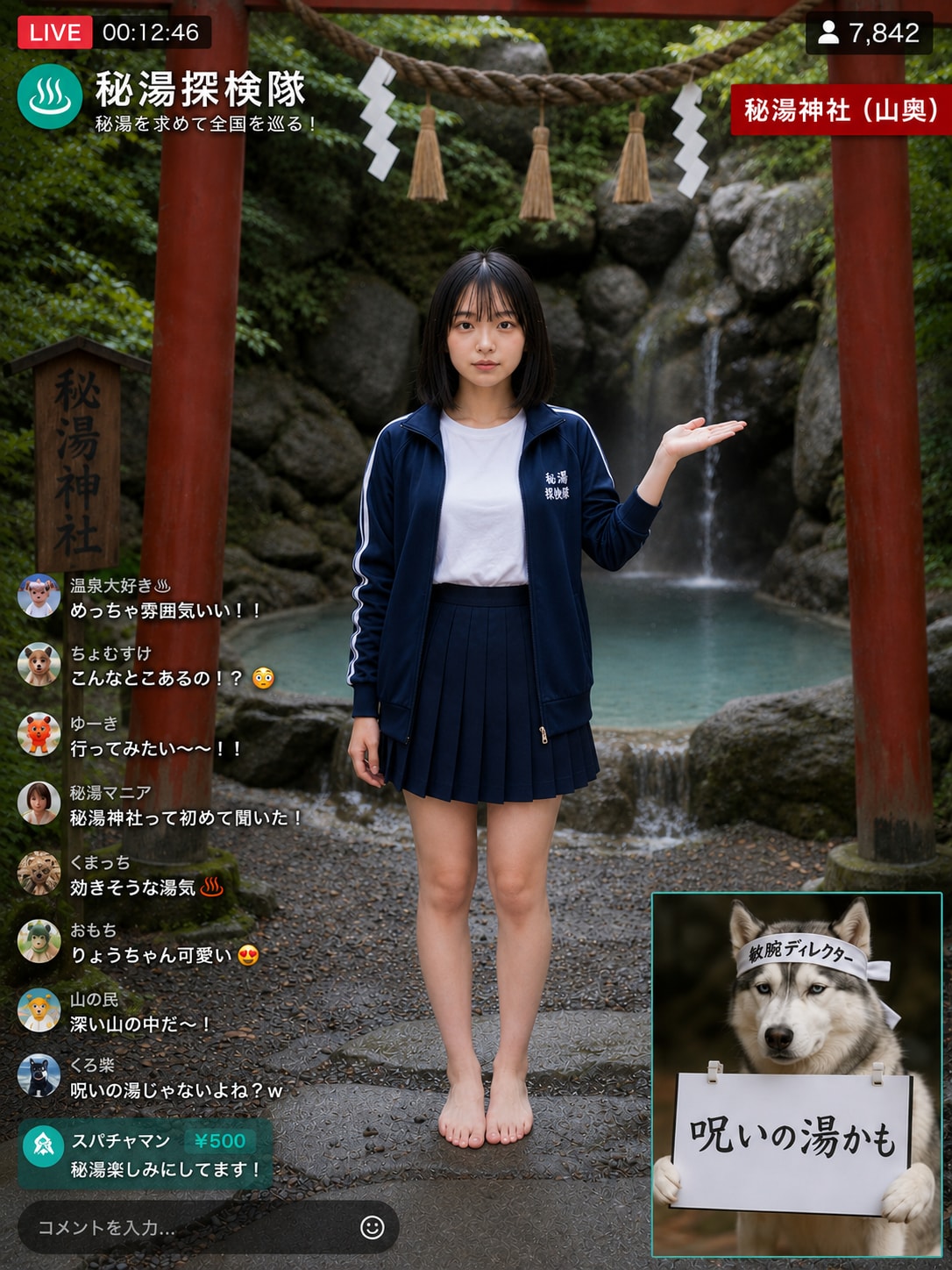 秘湯探検隊　秘湯1/2編
