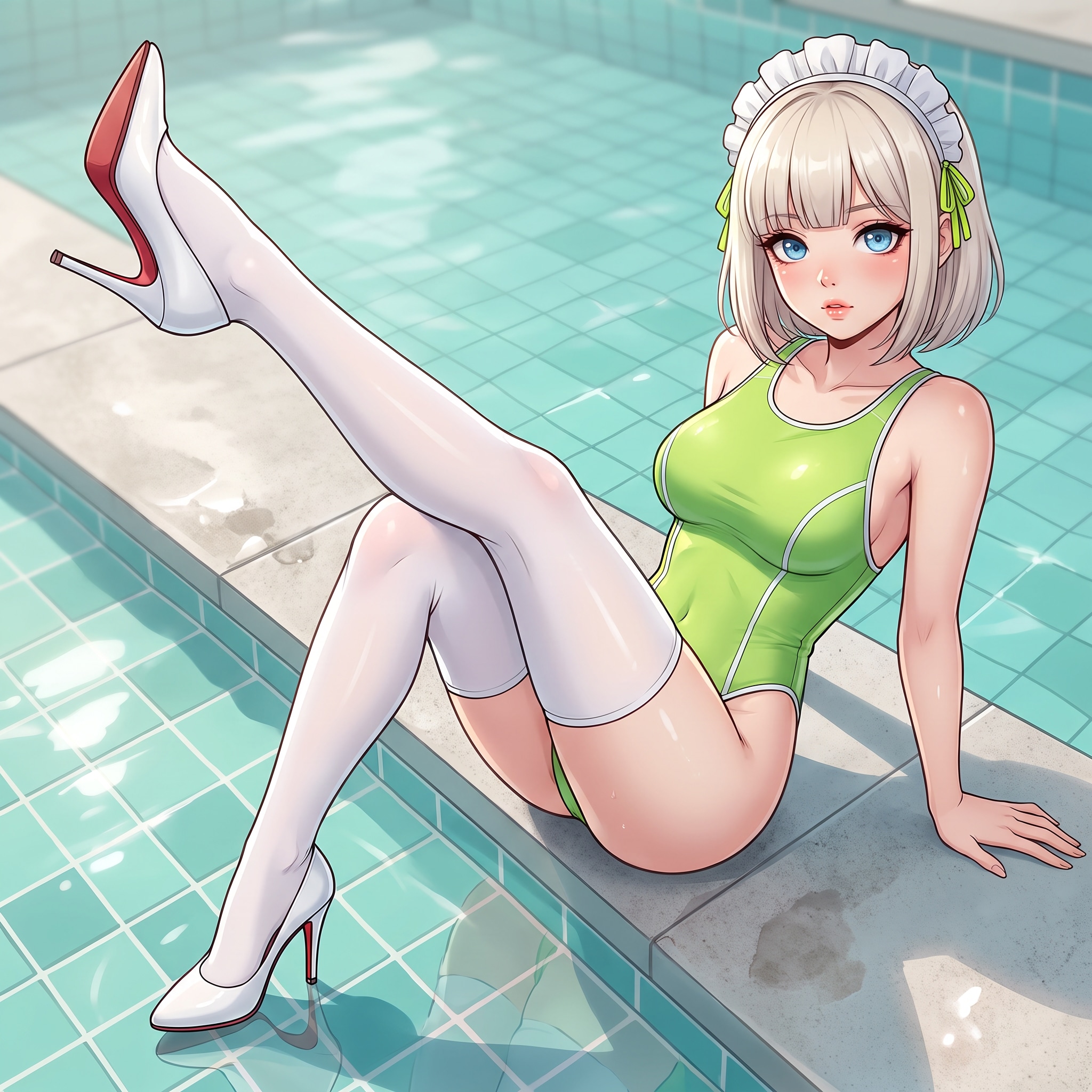 蒼波踊る白靴