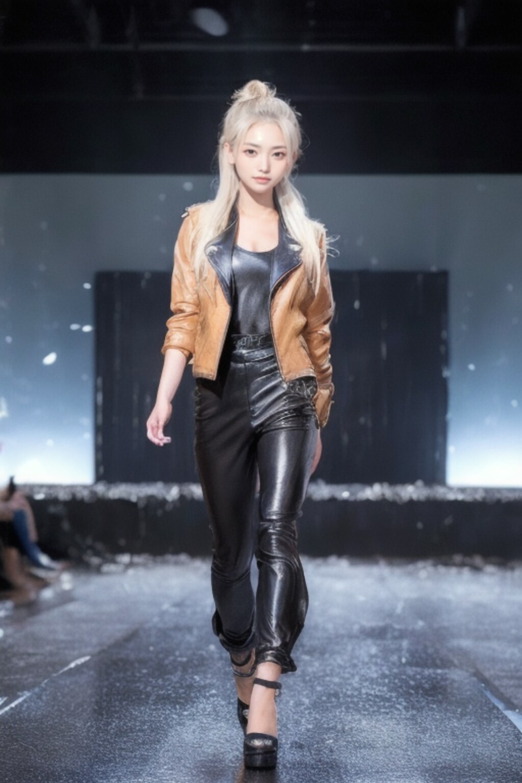 金団子のランウェイ