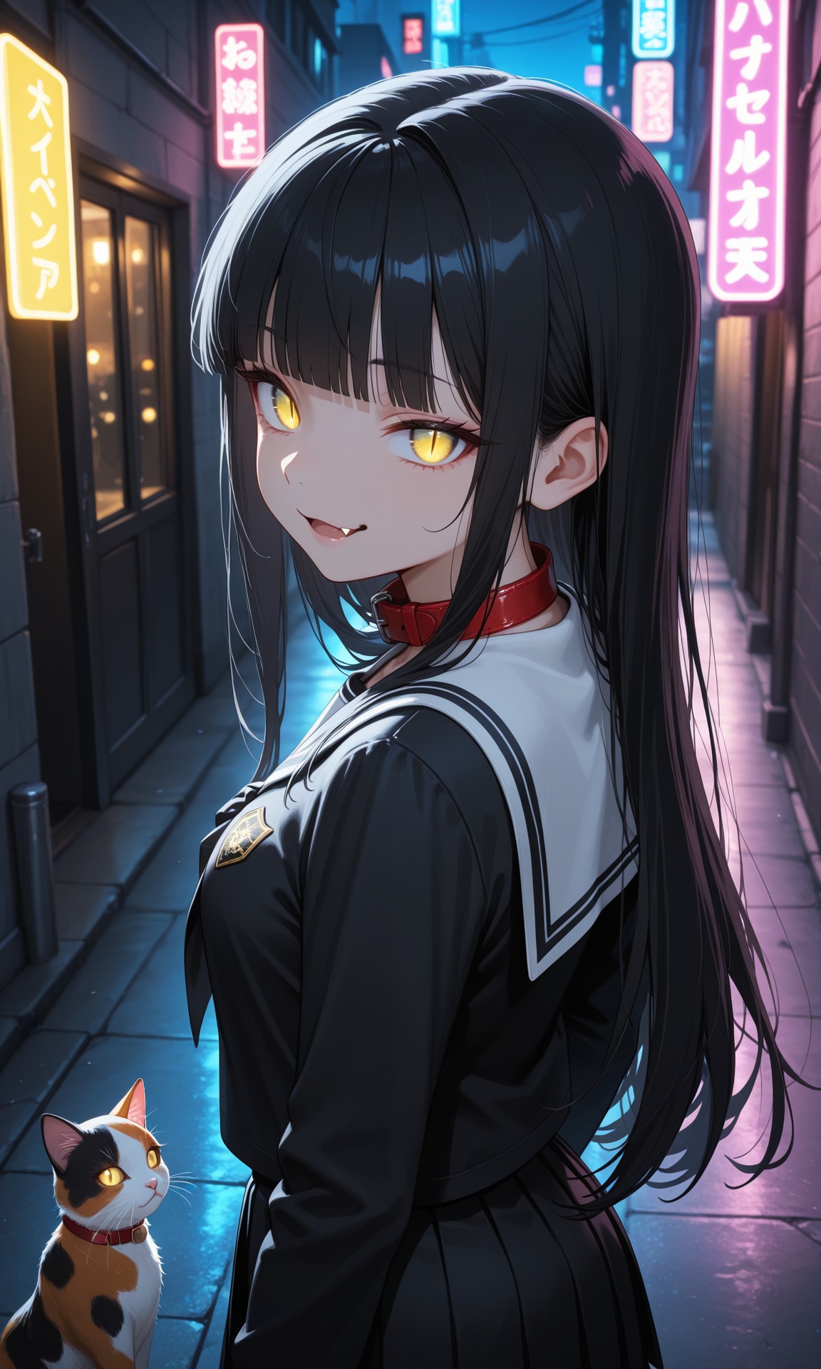 夜の街 | の人気AIイラスト・グラビア