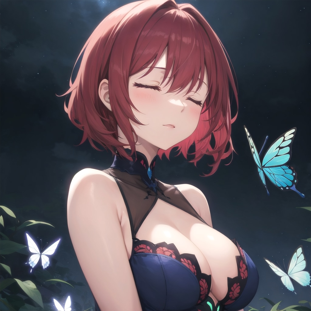 「月夜に舞う蝶」【通常時】