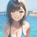 水着の子 2枚目