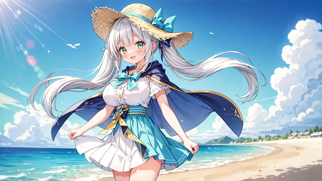 海辺の道