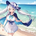 海辺の道 3枚目