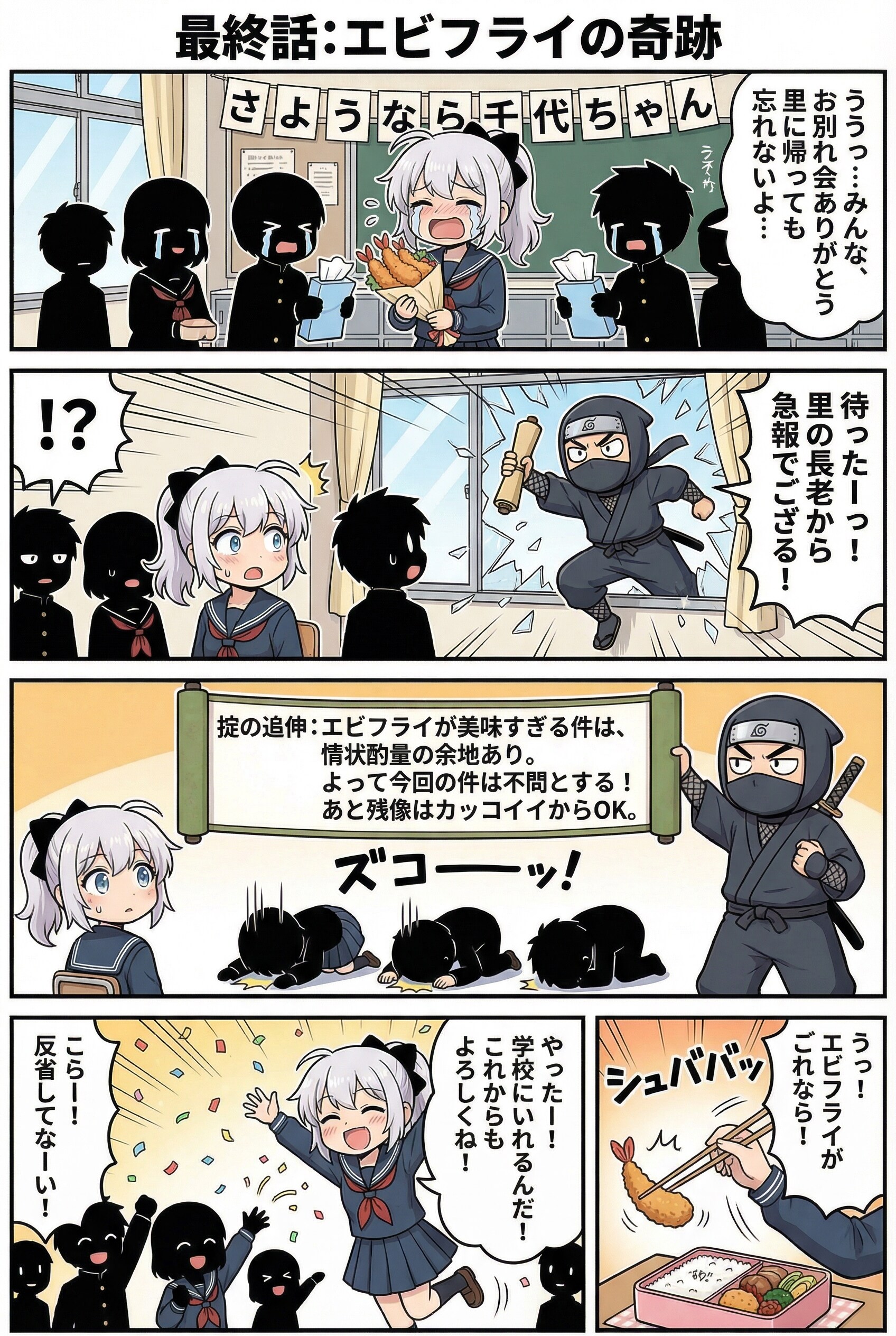 アイコンde４コママンガ　最終話