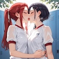体育の授業をサボった百合女子高生 5枚目
