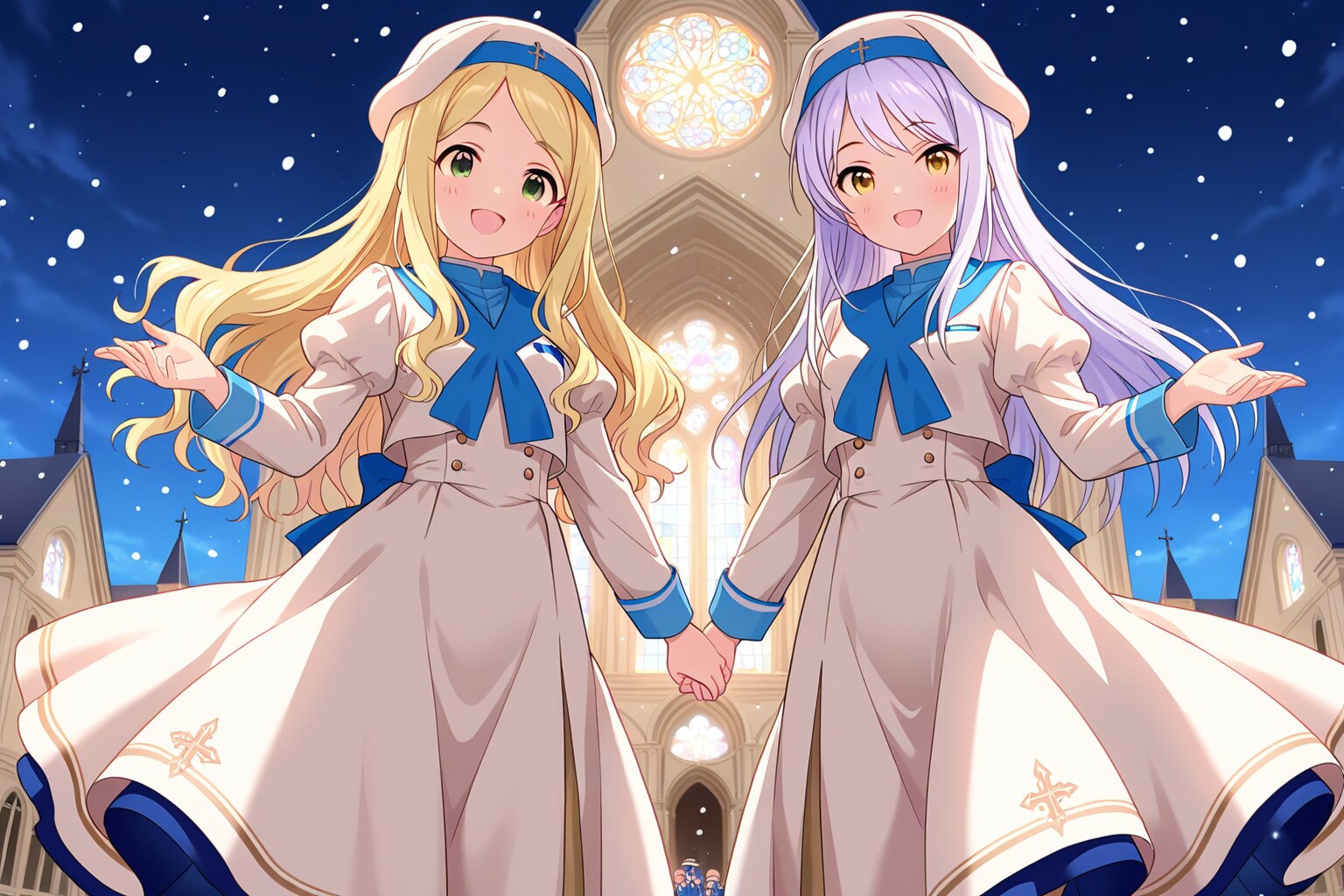 聖なる夜に、聖なる歌を | の人気AIイラスト・グラビア