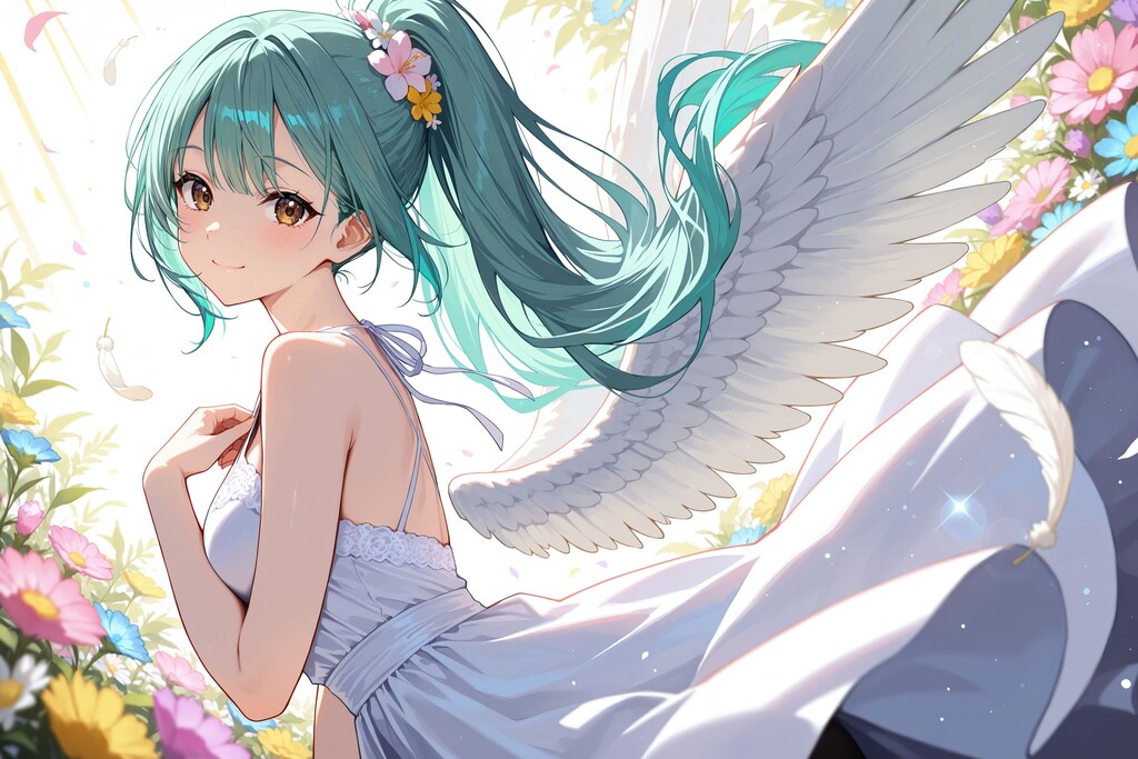 天使さん頑張ります