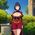 王女様　魔法で巨乳化 3枚目