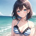 水着の彼女👙🏝🌊✨ 2枚目