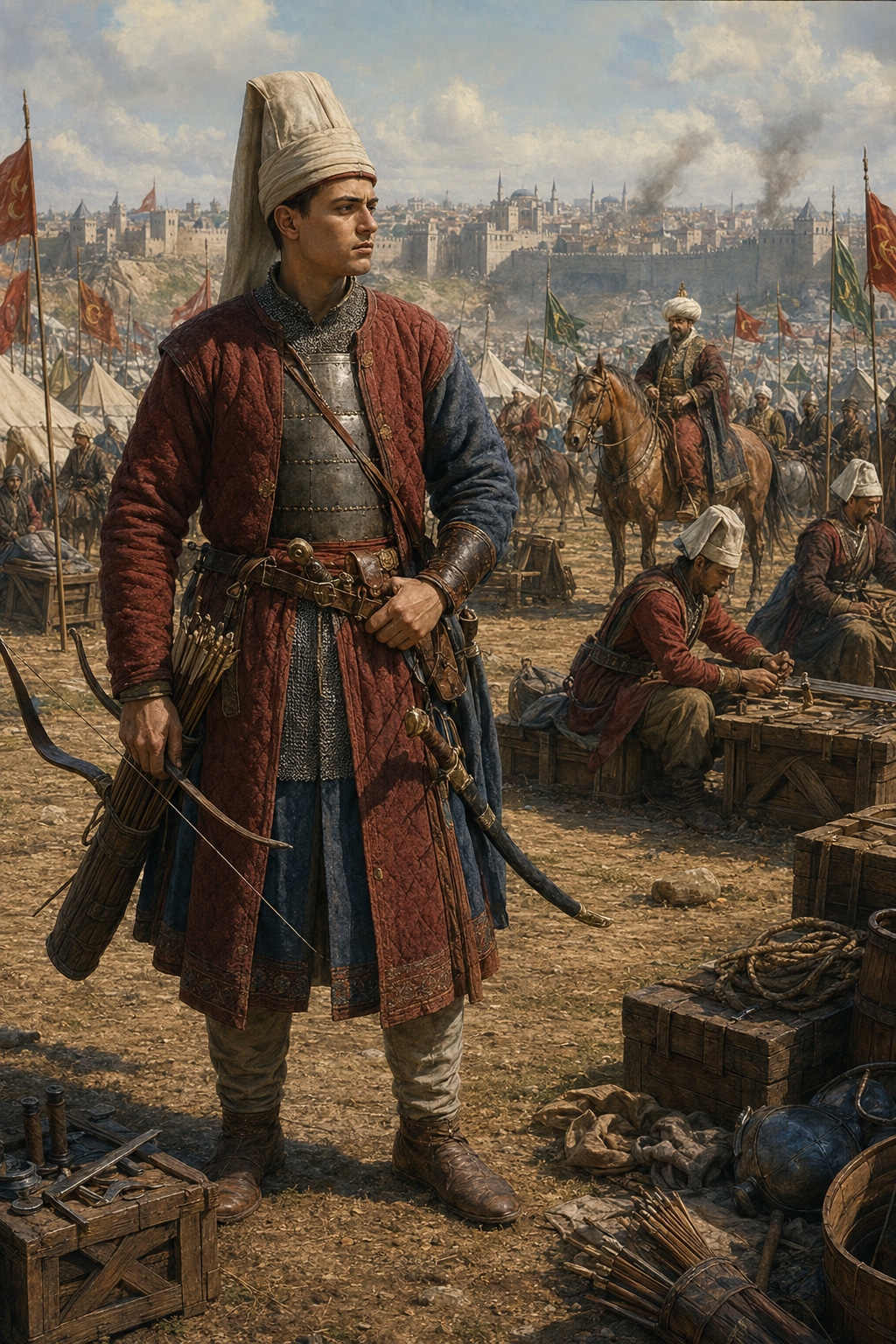 【歴史：1453年5月28日 コンスタンティノープル城壁下のイェニチェリ】