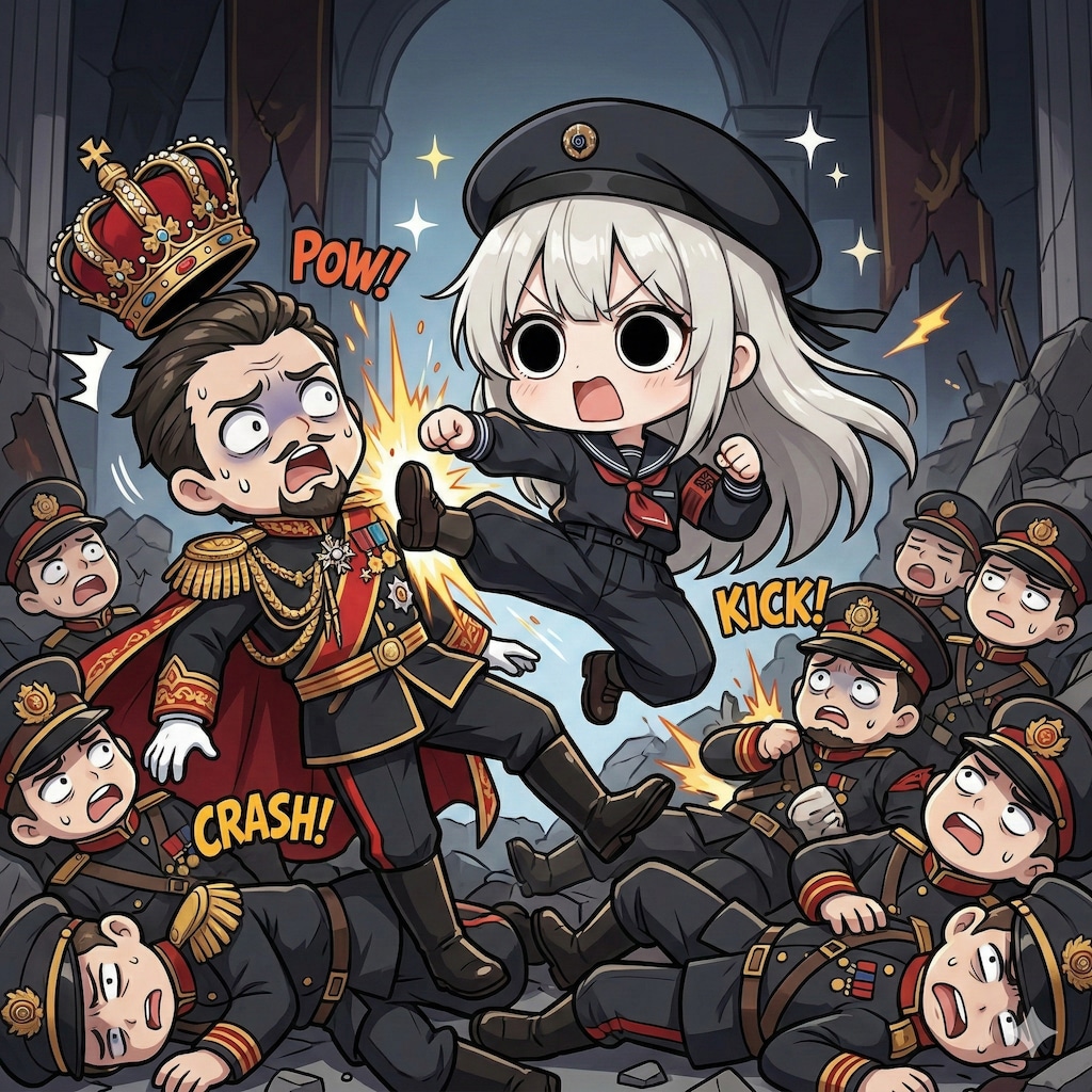 悪の帝国とヒーローとレジスタンスを纏めてやってしまいよったえらいこっちゃ嬢