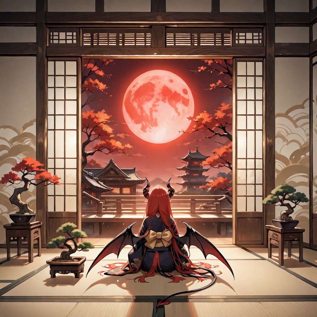 盆栽弄り悪魔っ子260328