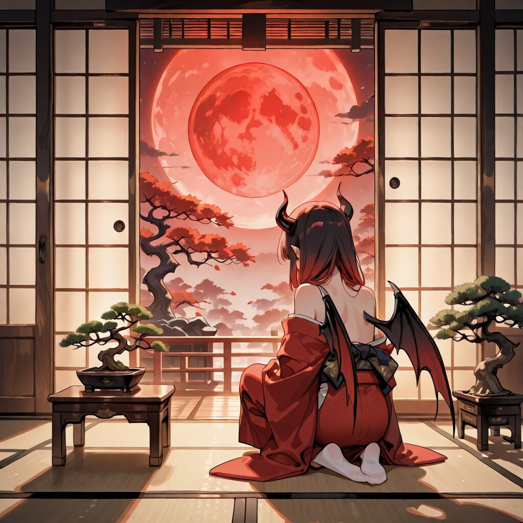 盆栽弄り悪魔っ子260328
