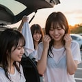 海終わり女子 3枚目