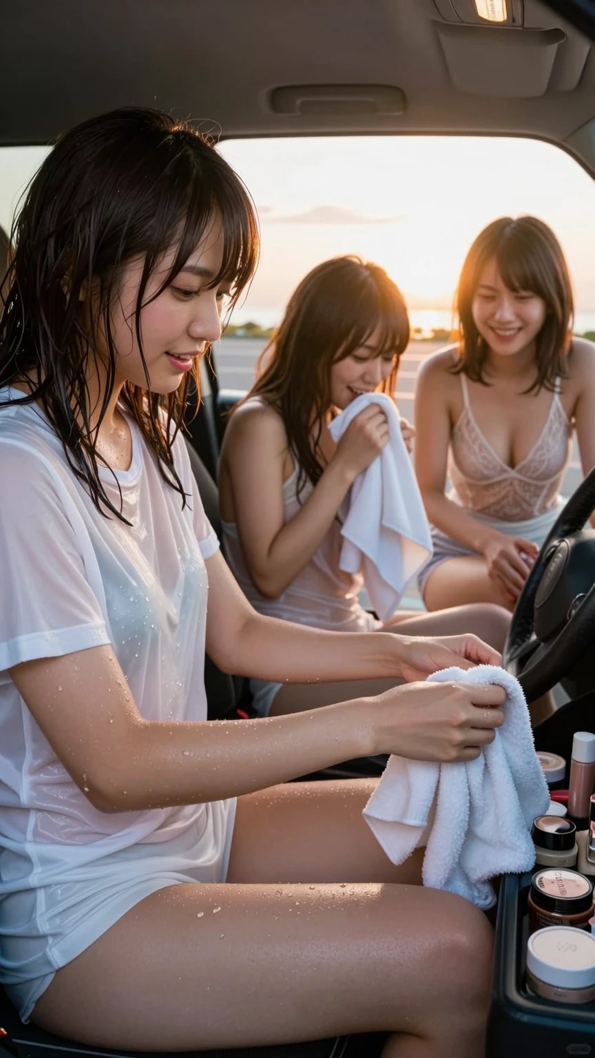 海終わり女子