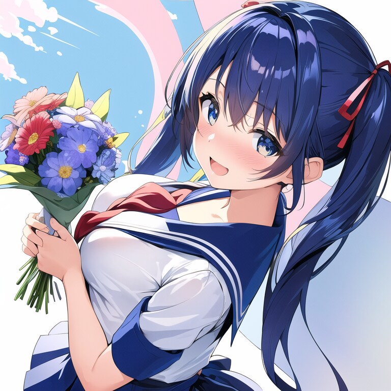 うちの子にも花束を