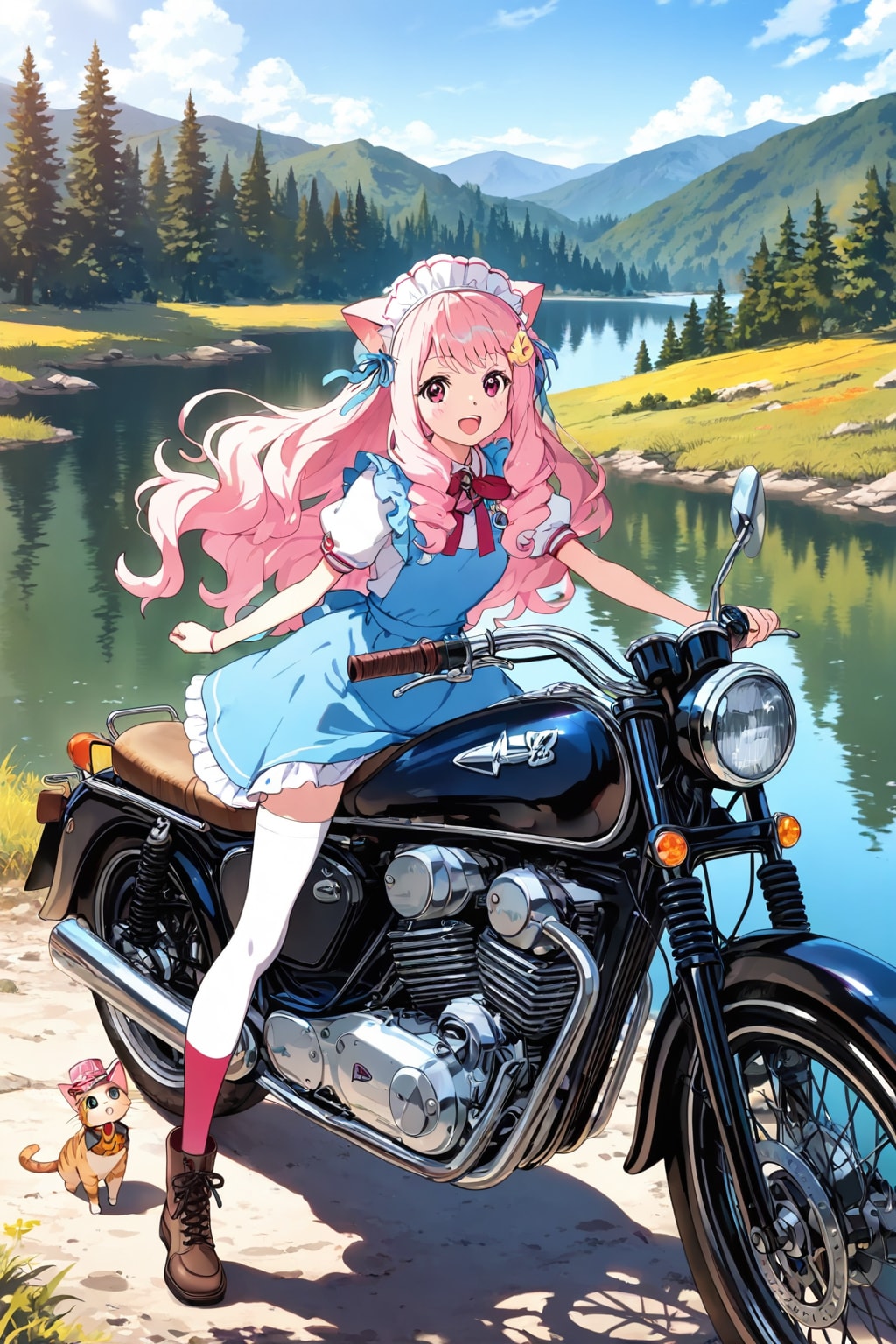 バイク好きな彼女
