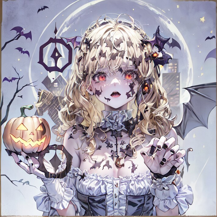 ハロウィン(QR風)