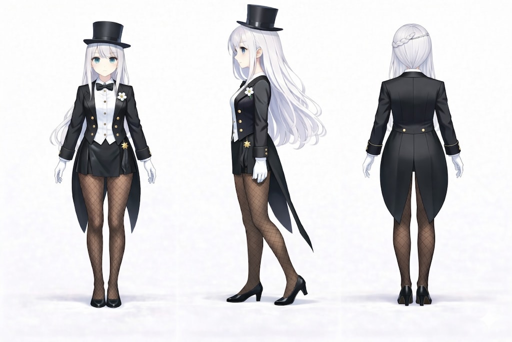 舞い上がる白鳩、魔法が完成する瞬間