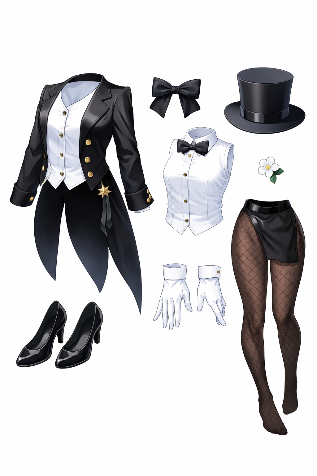 舞い上がる白鳩、魔法が完成する瞬間