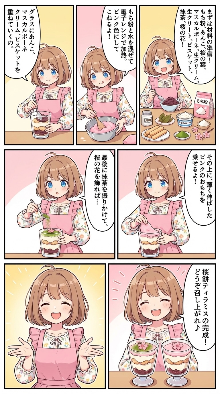 桜もちティラミス | の人気AIイラスト・グラビア