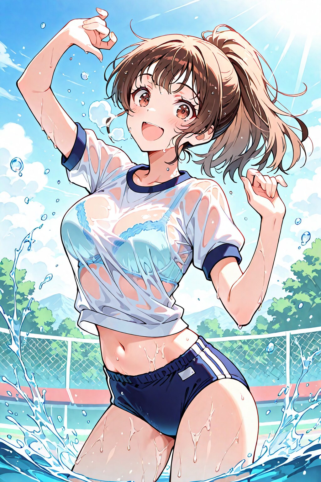 飛び込んじゃった