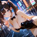 夜のバニーガール 2枚目