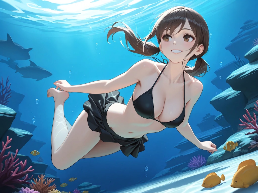 水中詰め合わせ 10単語 with Underwater編