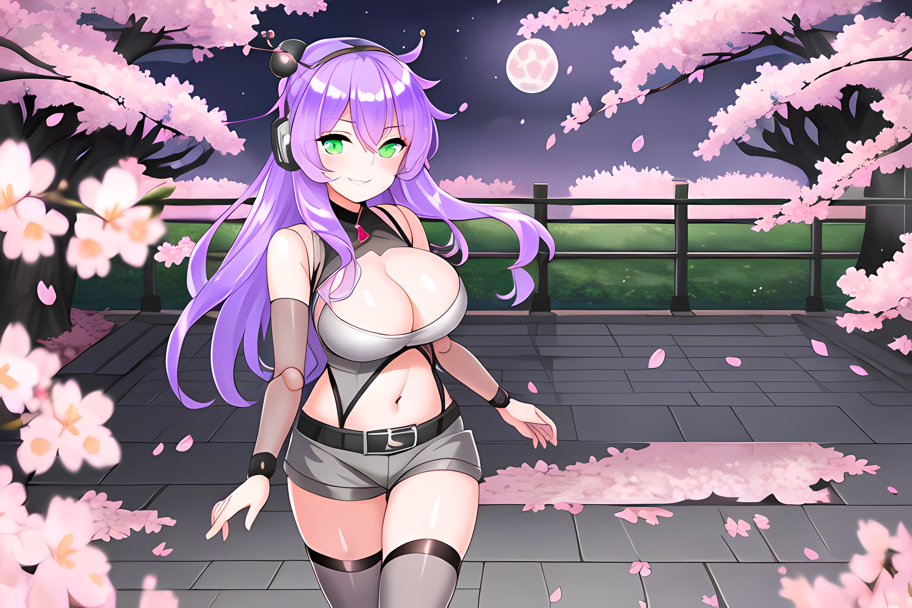 月見桜　九州そら
