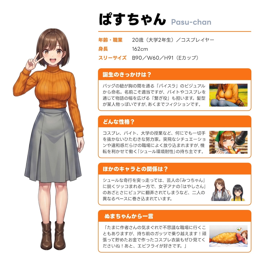 緊急でキャラシート生成？