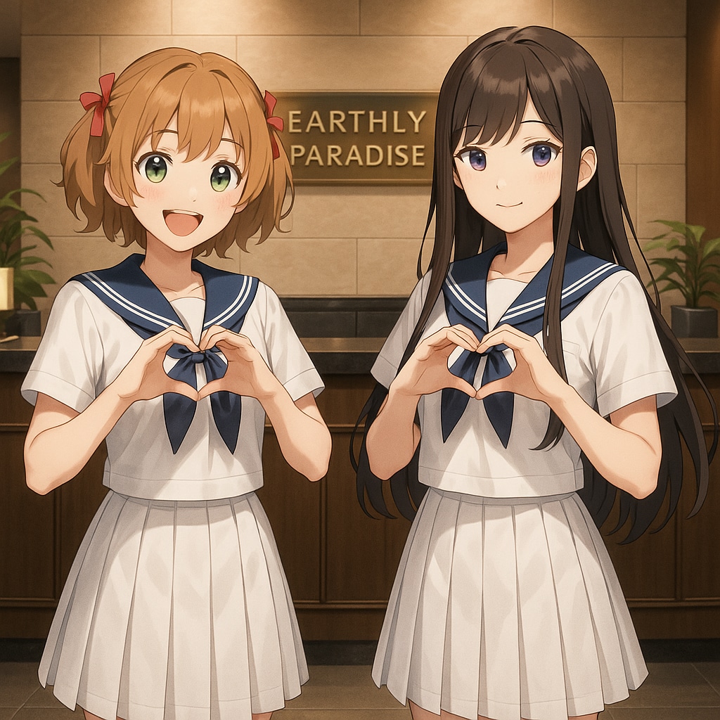 胸にハート、あなたに笑顔