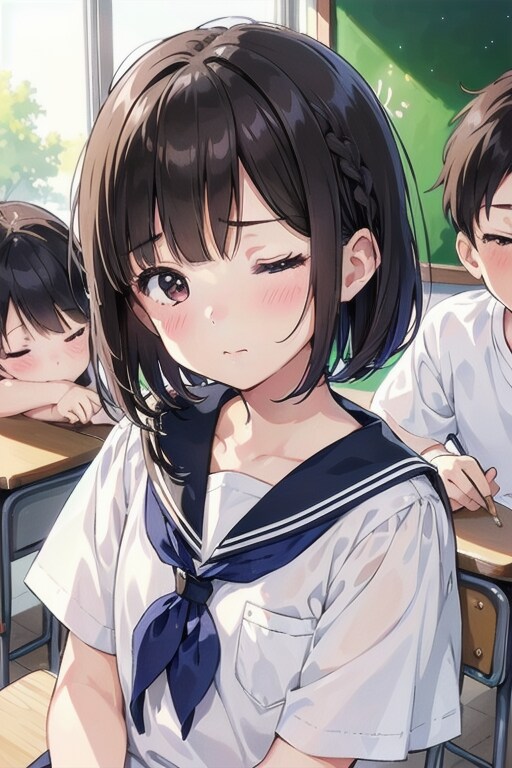 今日はなんか眠くって。