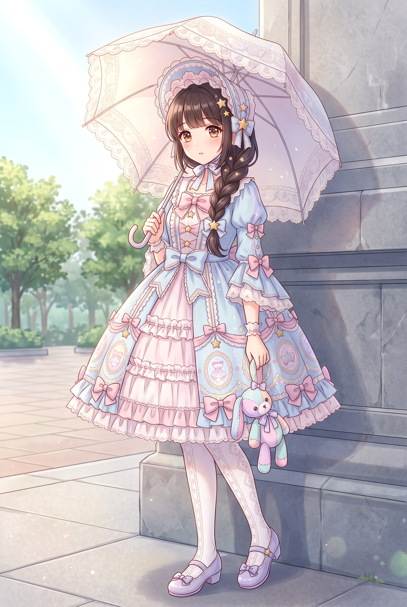 薄明花影傘舞姫 | の人気AIイラスト・グラビア