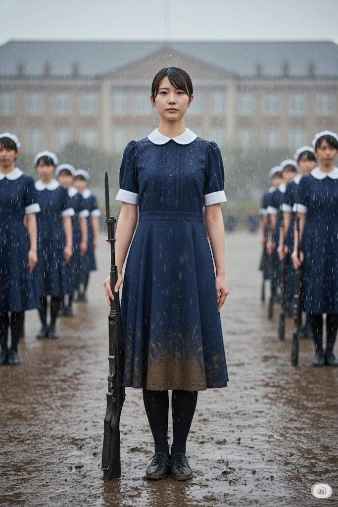 【試作】カフェTEA41新人訓練編 | の人気AIイラスト・グラビア